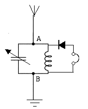 simple crystal radio receiver