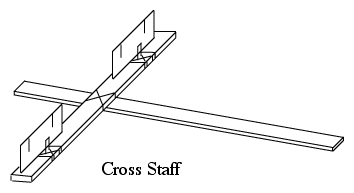 A Home-made Cross Staff